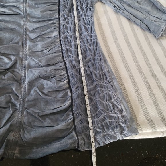 NWT Angel's Never Die Blue Top - Picture 7 of 7